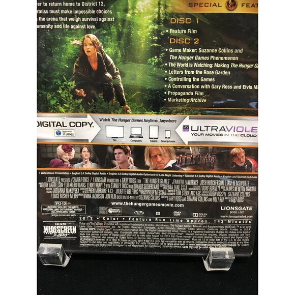 The Hunger Games 2-Disc Set DVD & Digital Copy 2012 - Picture 10 of 16